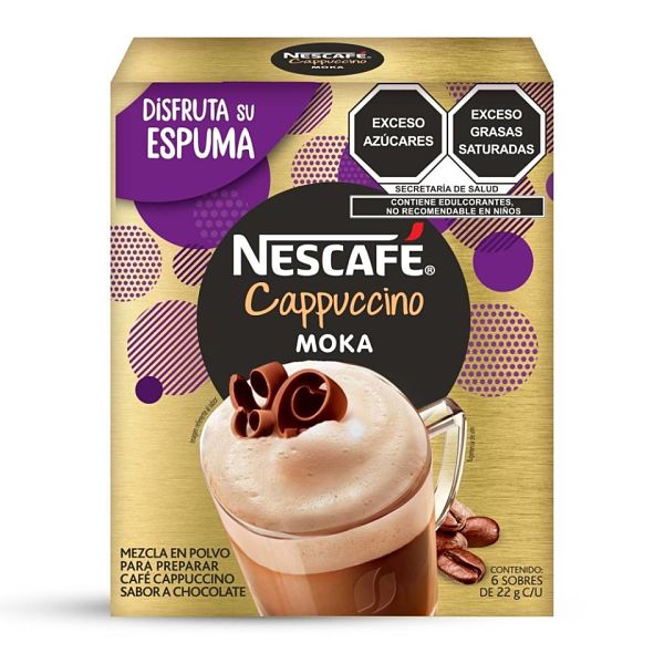 NESCAFE CAPPUCCINO MOKA B&W