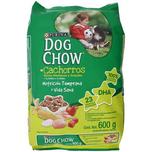 DOG CHOW ALIM. PERRO CACHORRO