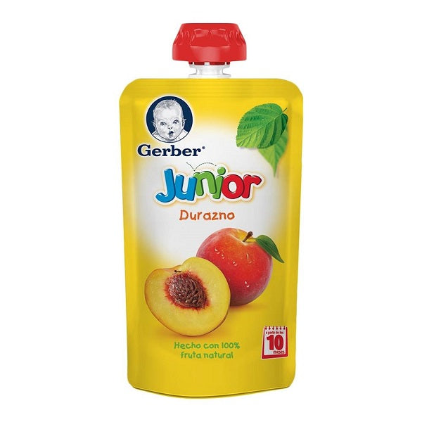 JUNIOR POUCH DURAZNO GERBER