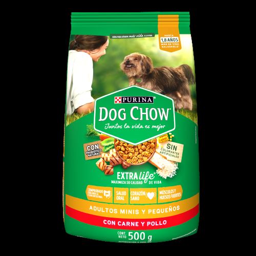 DOG CHOW ADULTO MINI PEQ 500 G