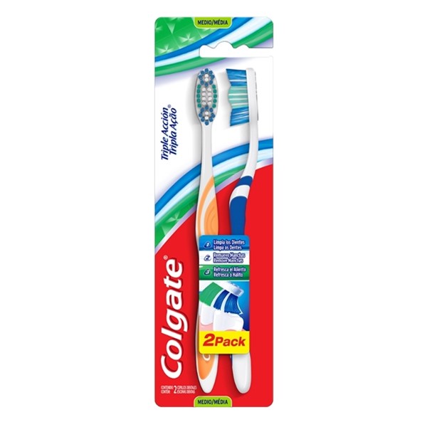 CEP. TRIPLE ACCION 2X1 COLGATE