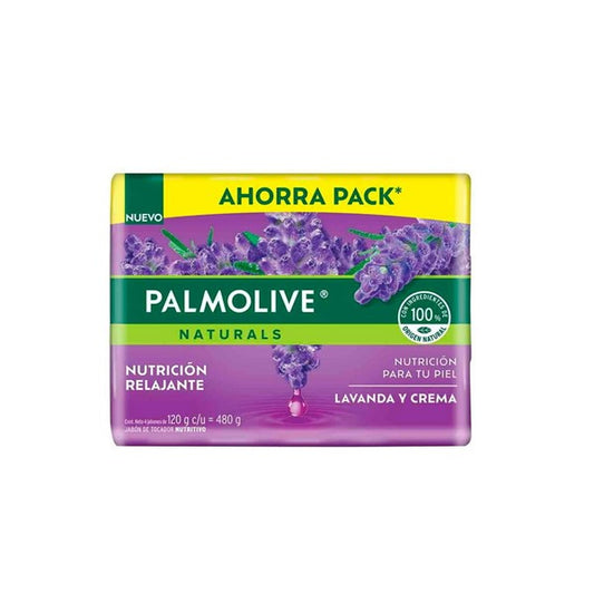 JAB PALMOLIVE NAT LYC 4X120GR