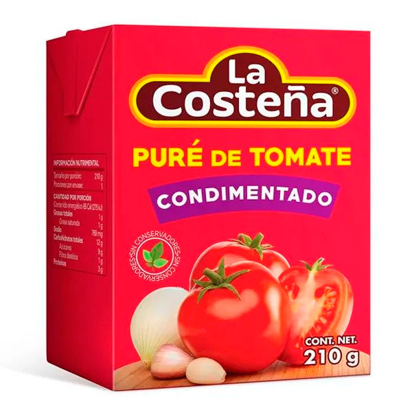 PURE TOMATE COSTEÑA 210G