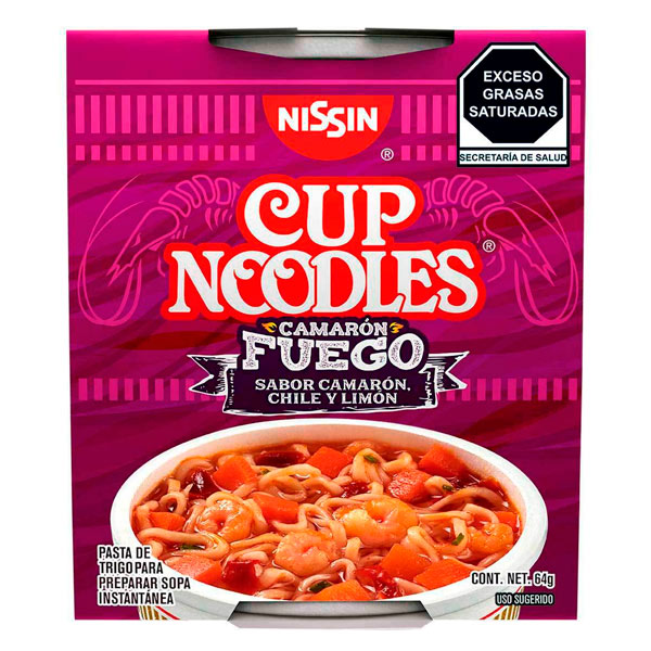 NISSIN CUP CAMARON FUEGO 64GR