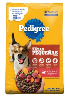 PEDIGREE RAZA PEQUEÑAS 4 KG