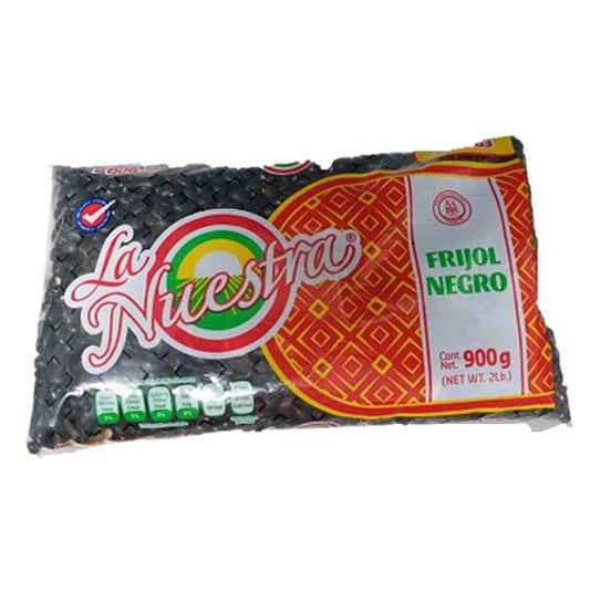 FRIJOL NEGRO LA NUESTRA 900GR