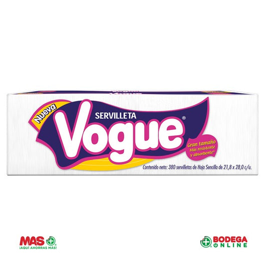 SERVILLETA VOGUE 380X12PZ