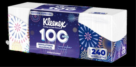 SERVILLETAS KLEENEX 100AÑOS 24