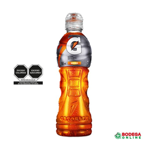 GATORADE NARANJA 500 ML/CJA 6