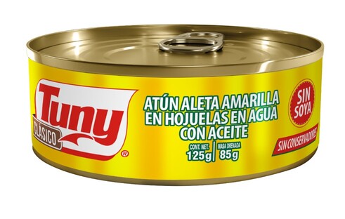TUNY ATUN CLASICO ACEITE 125GR