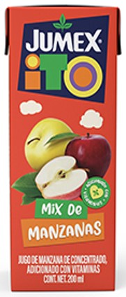 JUMEXITO MINI MIX MANZANAS 200
