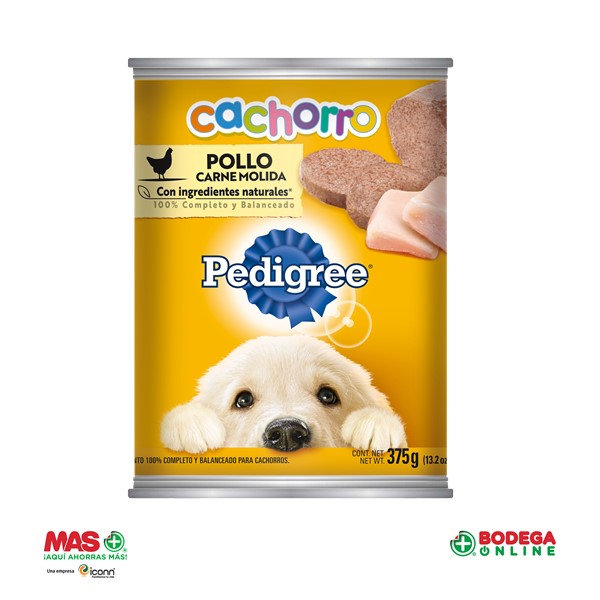 PEDIGREE LATA CACHORRO POLLO