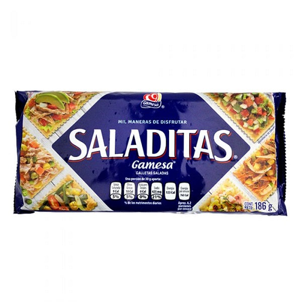 SALADITAS CUA BP RG 186gr