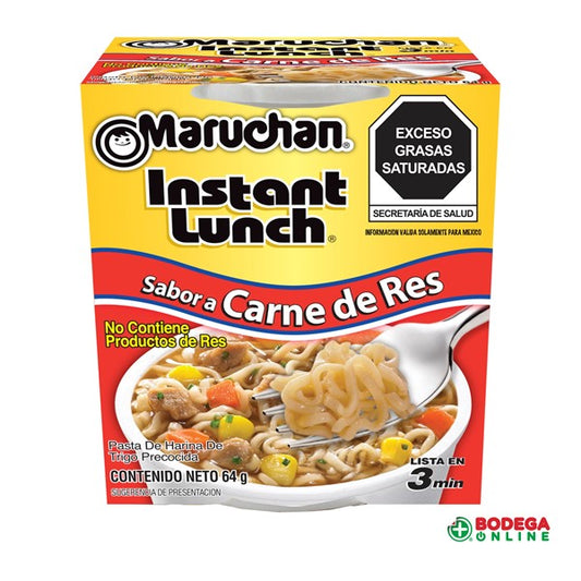 MARUCHAN SOPA CARNE RES 64 GR