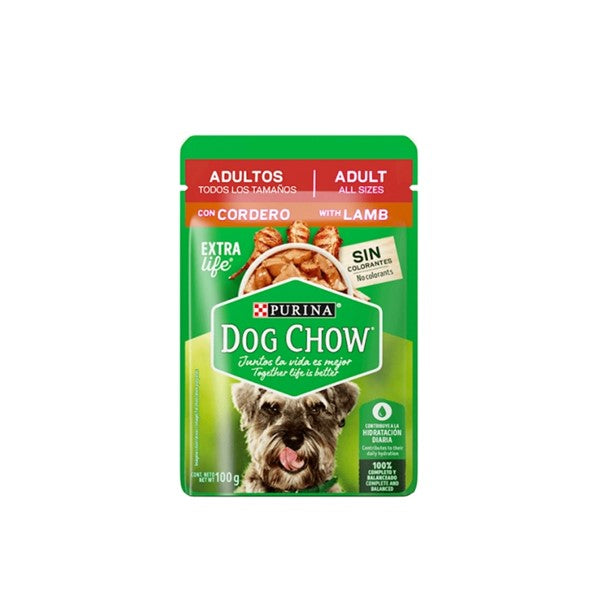 DOG CHOW CORDERO 12 PACK