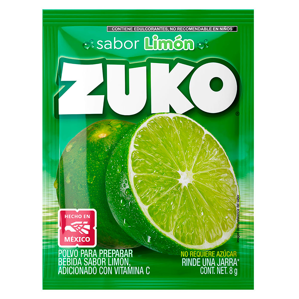 ZUKO TE NEGRO LIMON  8 GR