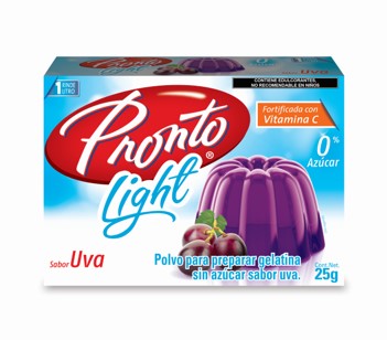 PRONTO GELATINA UVA LIGTH 25GR