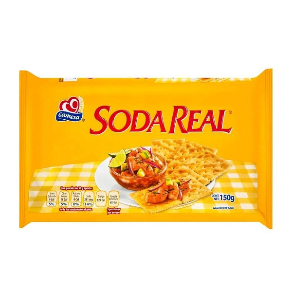 GALLETAS SODA REAL GAM