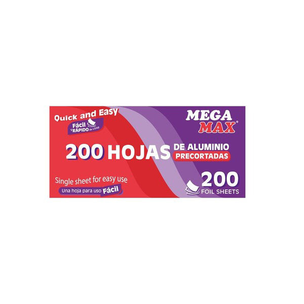 MEGA MAX HOJAS PRECORTADAS 200