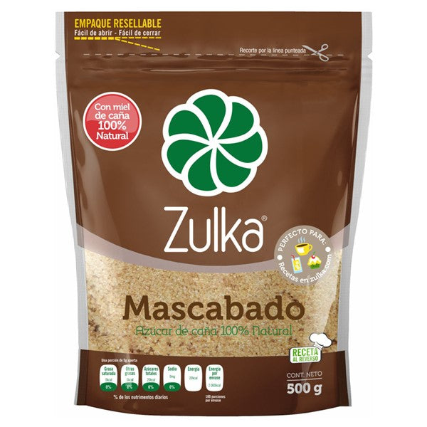 AZUCAR MASCABADO ZULKA 500G