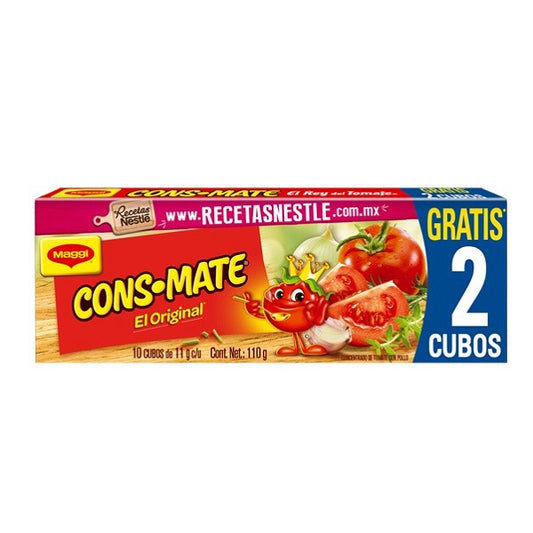 CONSOMATE 8 MAS 2 CUBOS 11G