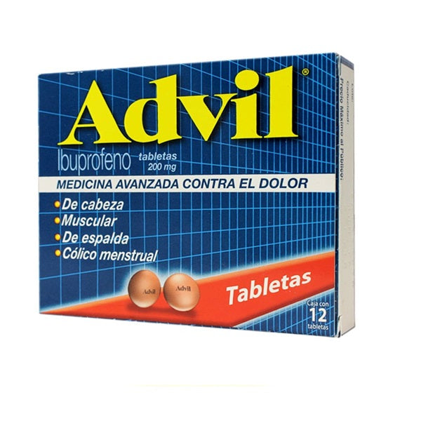 ADVIL GRAGEAS 12 PZ.