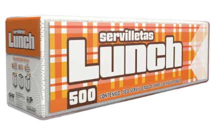 PAPEL SAN FCO SERVI LUNCH 500P