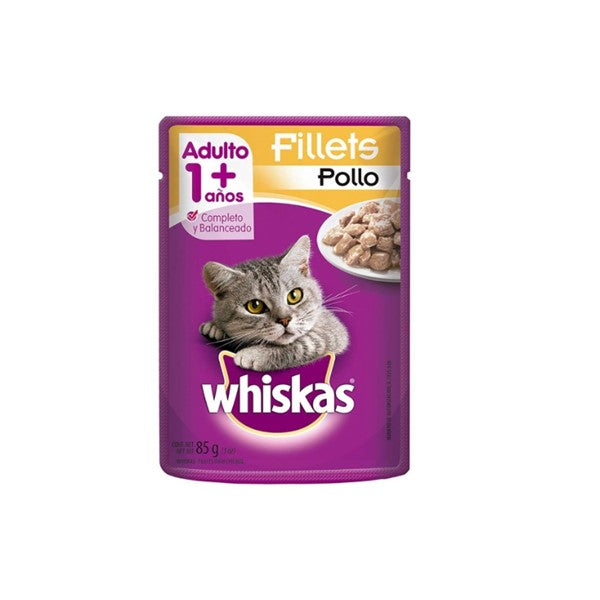 WHISKAS POUCH POLLO 85 G