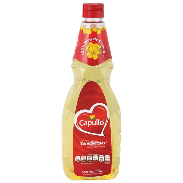 ACEITE CAPULLO CANOLA 840ML