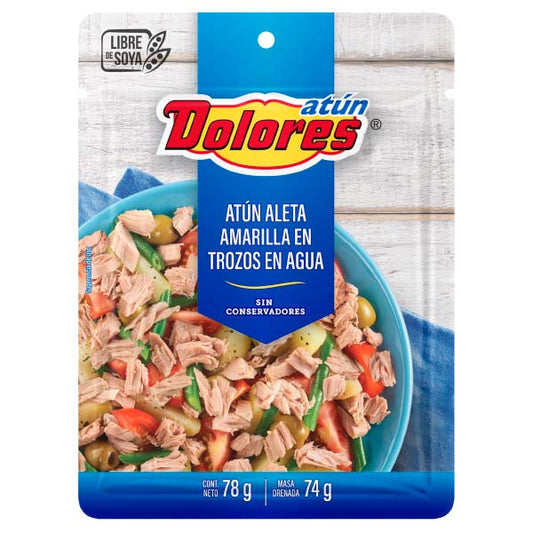 ATUN DOLORES POUCH AGUA 78 GR