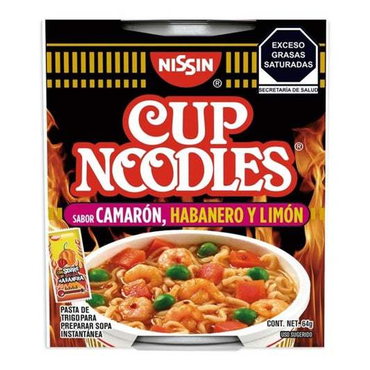 NISSIN SOPA CAM/HAB/LIMON 64GR