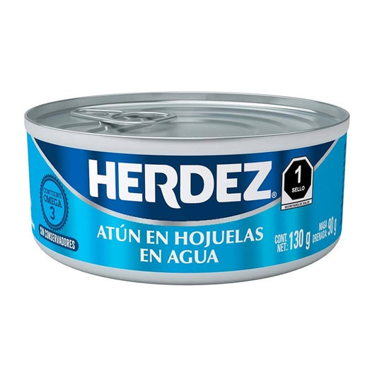 ATUN HERDEZ AGUA 130G CJA 24