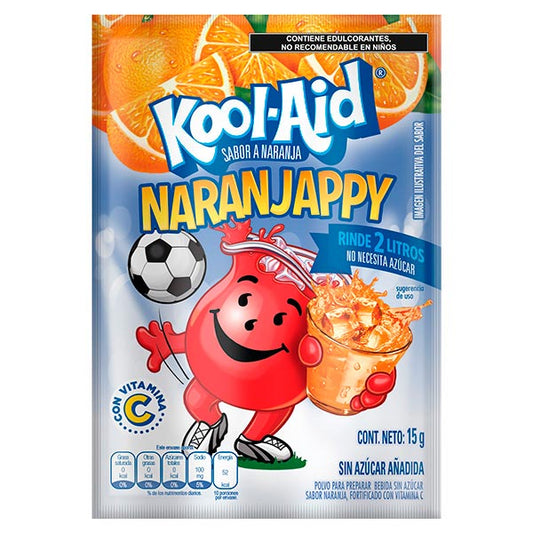 BEB. POLVO KOOL AID NARANJA