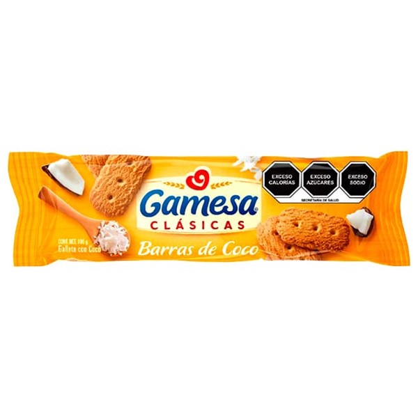 GAMESA BARRA DE COCO