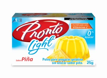 PRONTO GELATII PIÑA LIGTH 25GR