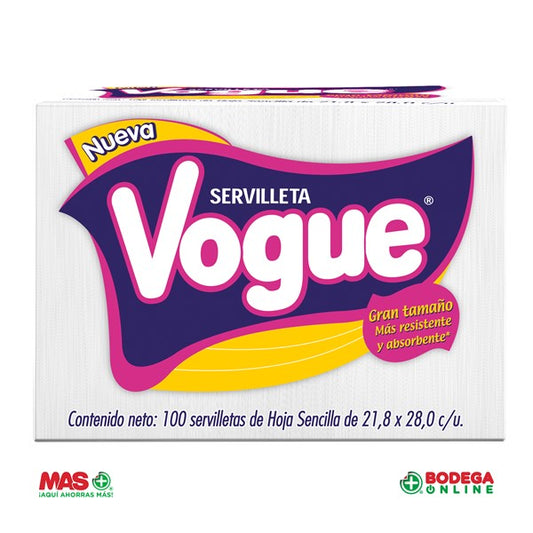 SERVILLETA VOGUE 100X48PZ