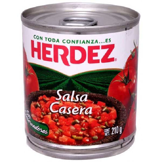 SALSA CASERA HERDEZ 210ML