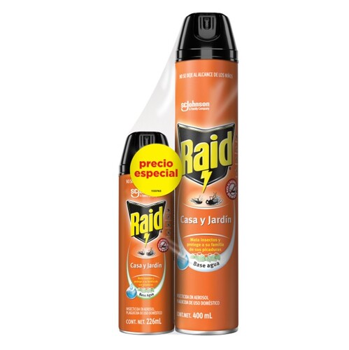 RAID CASA Y JARDIN 400ML+226ML