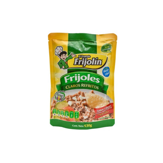 FRIJOL CLARO REFRITO FRIJOLIN