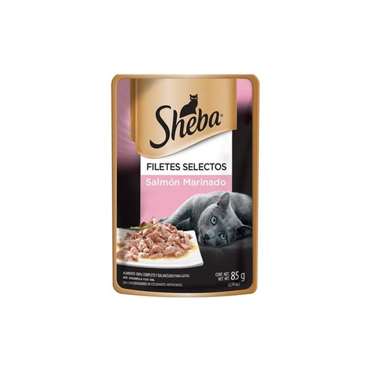 SHEBA POUC SALMÓN 85 G