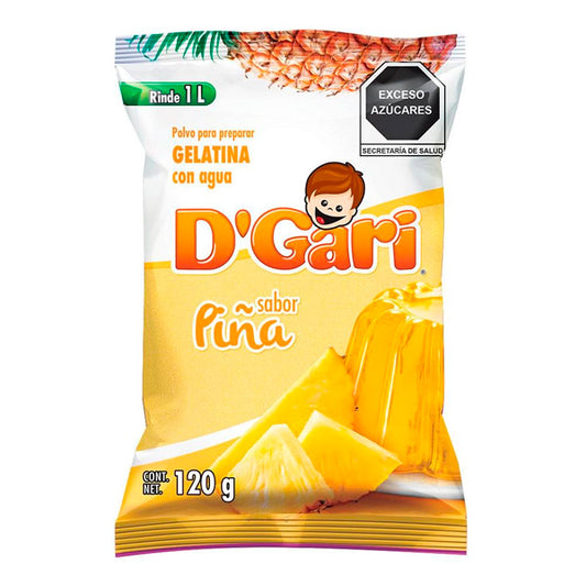 D GARI GELATINA PIÑA 120 G