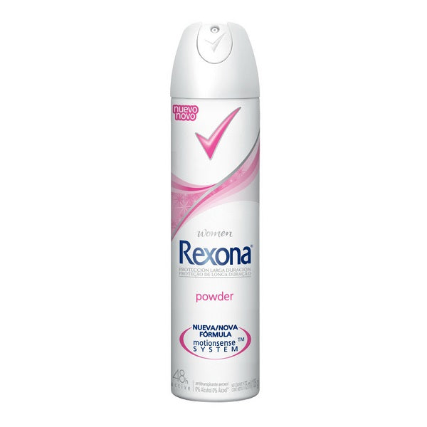 DEO MUJER REXONA POWDER AER AP